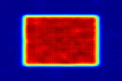 Homogenized rectangular flat-top beam profile